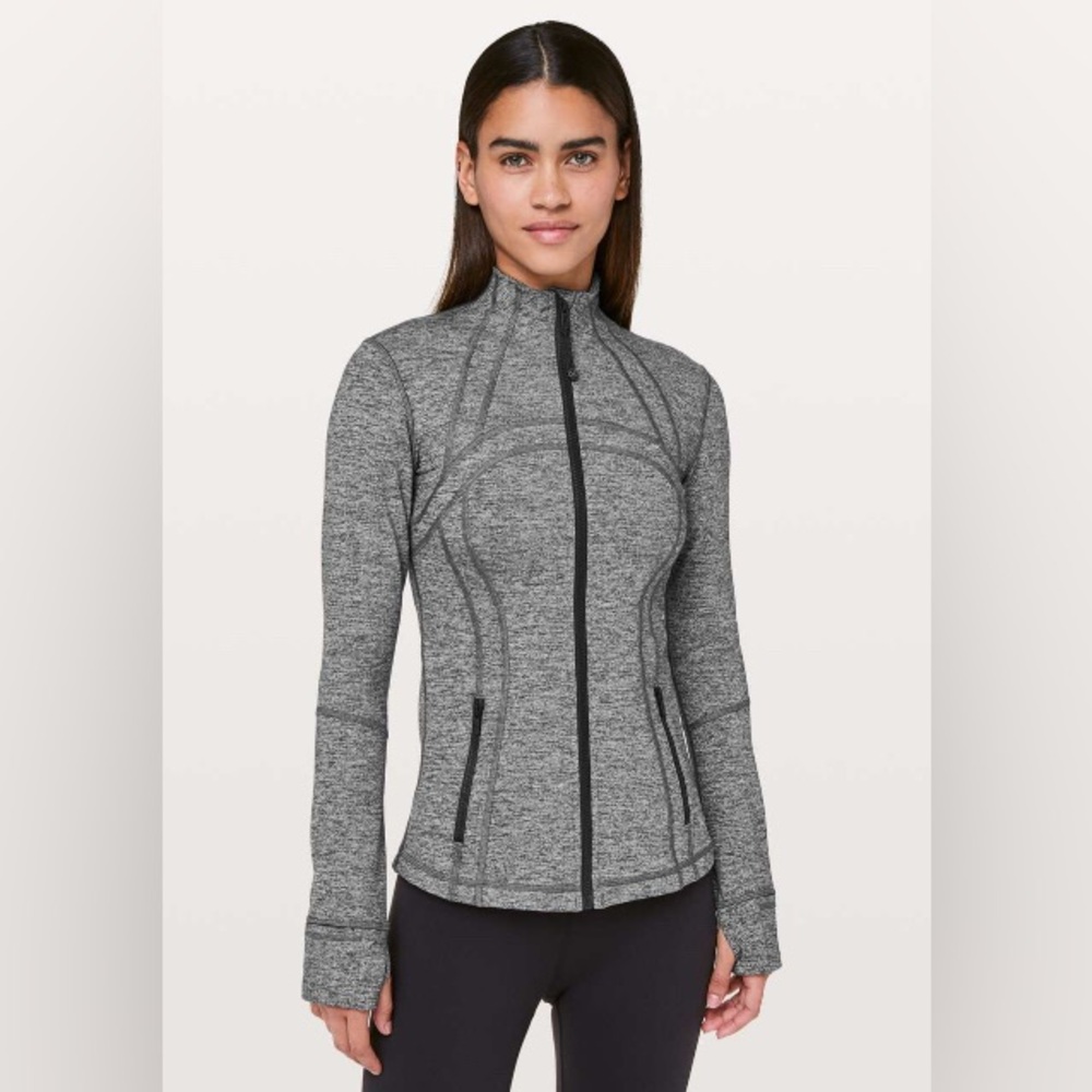 lululemon athletica define heathered Gray Jacket